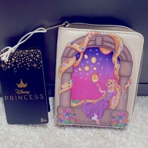 NWT Disney Loungefly Princess Rapunzel Large Wallet